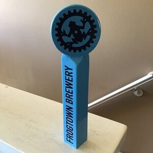 Frogtown Brewery Beer Tap Handle